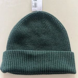 Lululemon Ribbed Merino Wool-Blend Knit Beanie - heathered dark forest - L/XL